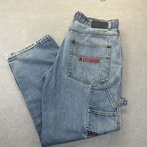 Big Baby Carpenter Jeans 36×32 Blue Baggy Skater Grunge Style Vintage Y2K